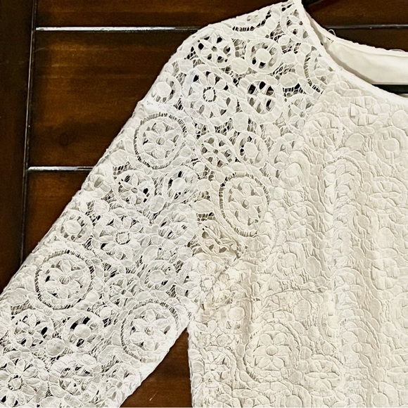 Lilly Pulitzer White Lace Dress | Size 8 - Picture 3 of 9